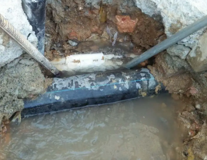 沾益测漏水之水管漏水